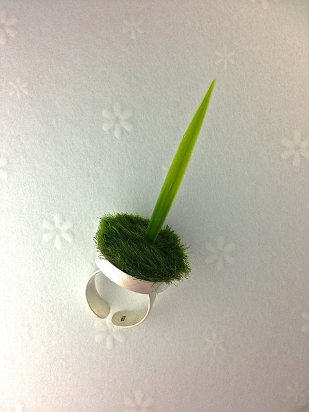 green furry ring